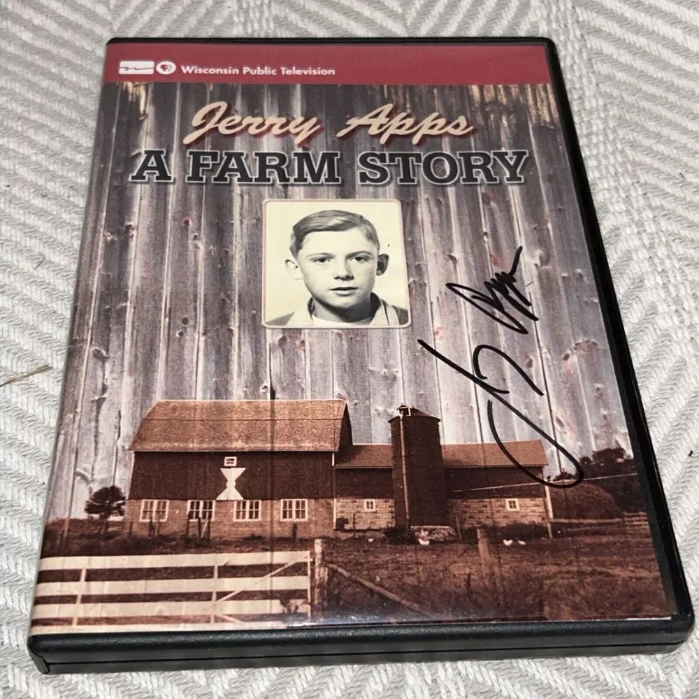 Jerry Apps: A Farm Story by Wisconsin Public Television‎ (2014 DVD PBS) Signed